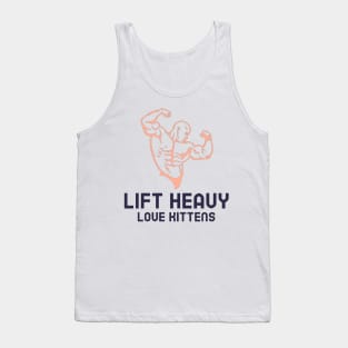 Lift Heavy Love Kittens Tank Top